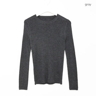 Round basic knit