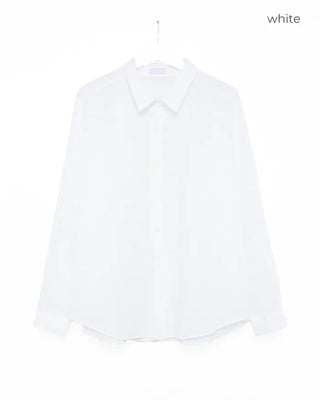 Striped cotton rayon shirt