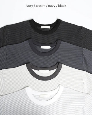 Striped color T-shirt