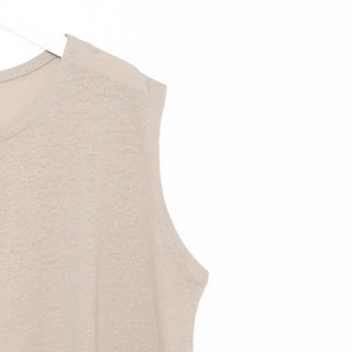 Linen sleeveless top