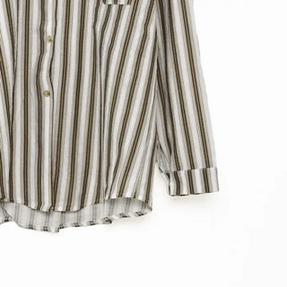 Two-tone striped shirt