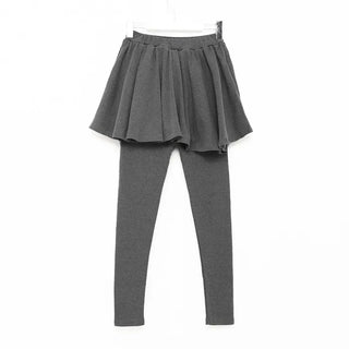 Flared leggings skirt