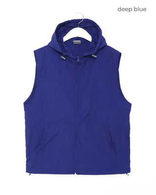 String Hooded Vest