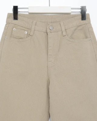 Wide cotton pants