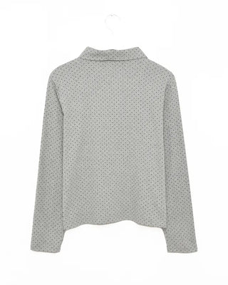 Dot cotton polo shirt
