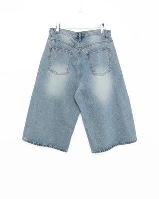 Denim Wash Bermuda Shorts