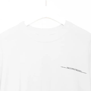 Moon print back point sweatshirt