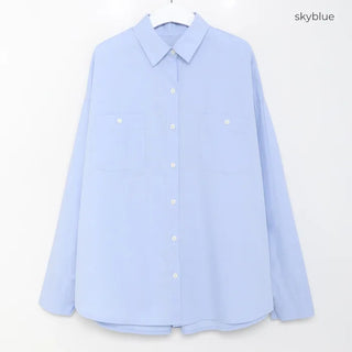 2-Pocket Oversized Shirt