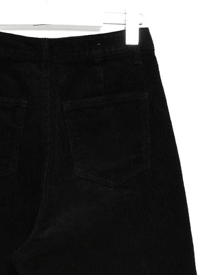 Corduroy wide-leg pants