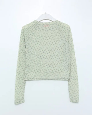 Flower Reglan Long-Sleeve T-Shirt