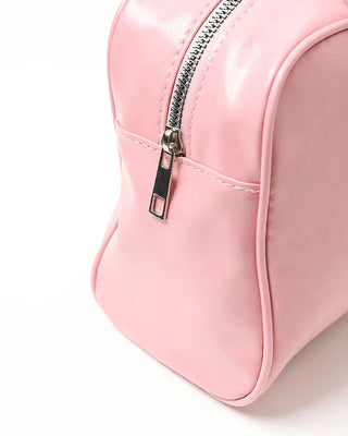 Square buckle belt shoulder bag