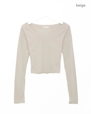 Basic V-neck T-shirt