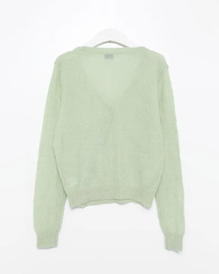 See-through cardigan