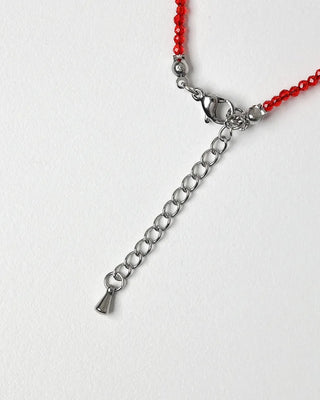 Crystal bead bracelet