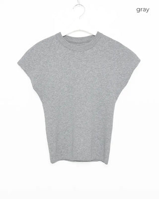 Slim short-sleeve knit