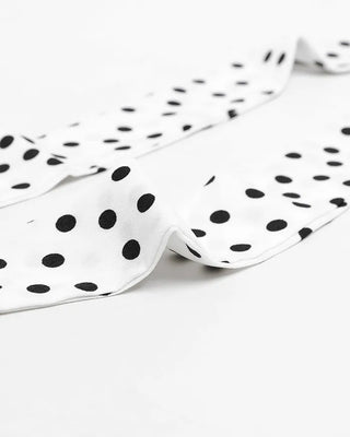 Dot pattern scarf