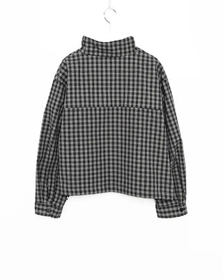 Checked string jacket