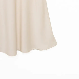 Satin Mermaid Line Long Skirt