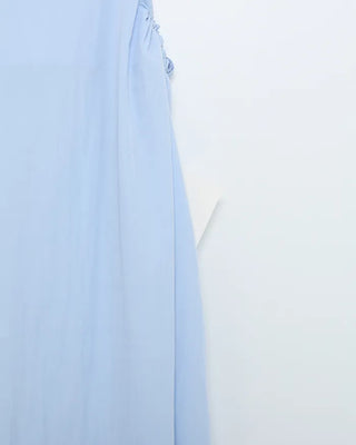 Side drawstring camisole long dress
