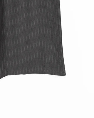 Striped wide-leg pants