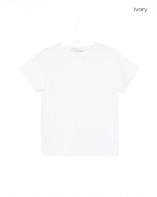 Basic slim-fit cotton T-shirt