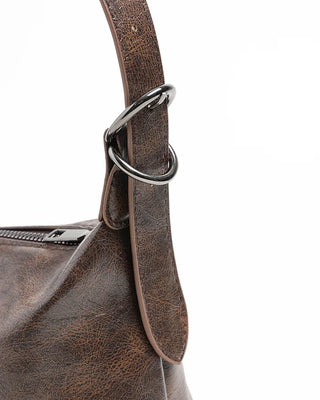 Eyelet Square Shoulder Bag