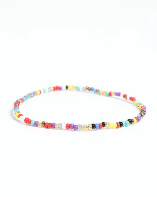 Mixed Color Bead Bracelet