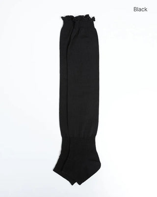 See-through high-leg warmer
