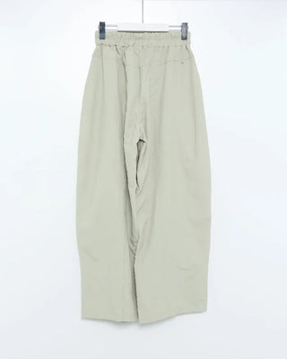 Nylon pants with string waist