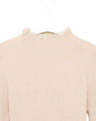 Lace Point Slim Fit Knit