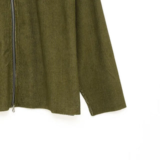 (Unisex) Autumn Rib Zip-Up