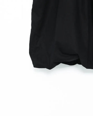 Shirred puff ribbon blouse
