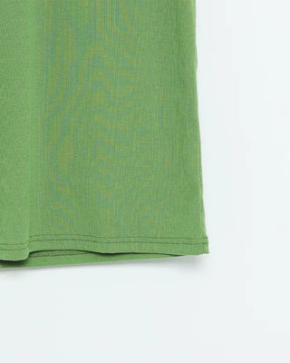 Round neck ribbed sleeveless top