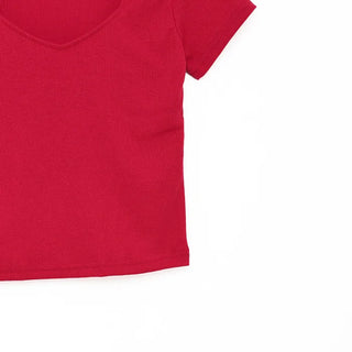 Square Rib Short-Sleeve T-Shirt