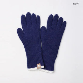 Line finger hole gloves