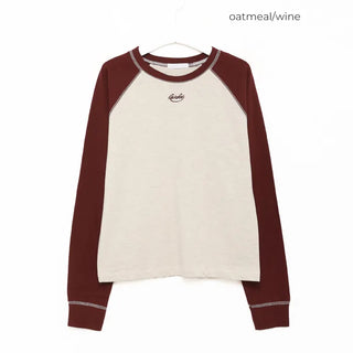 Colorful raglan T-shirt
