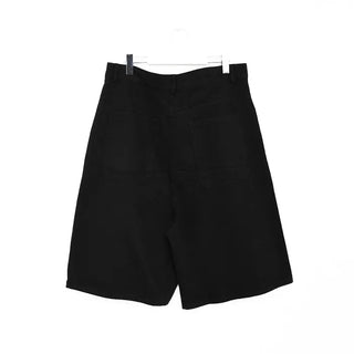 Pigmented Wide Cotton Half Pants