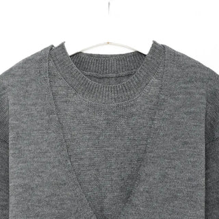Knit sleeveless bolero set