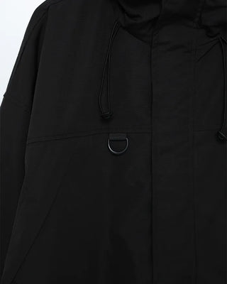 Hooded windbreaker
