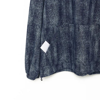 (Unisex) Washed Denim Anorak