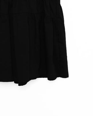 Shirred sleeveless blouse