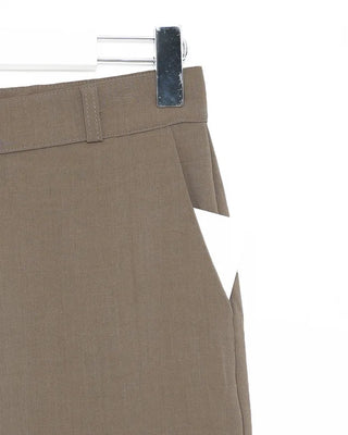 Simple straight-fit slacks