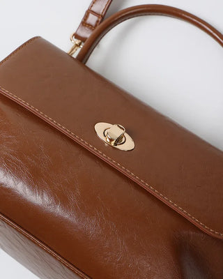 Handle Square Shoulder Bag