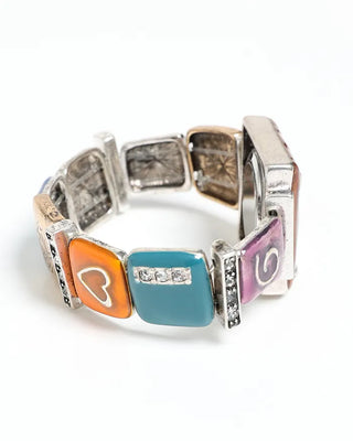 Square Star & Heart Handwatch