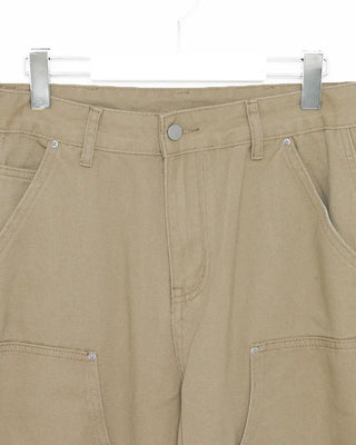 Double knee carpenter pants