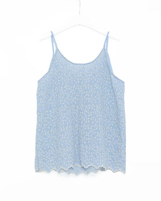 Flower Shirring Camisole