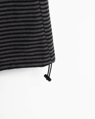 (Unisex) Check Patch Point Border Fleece Pants