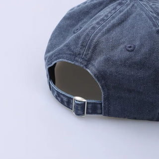 Lettering Denim Cap