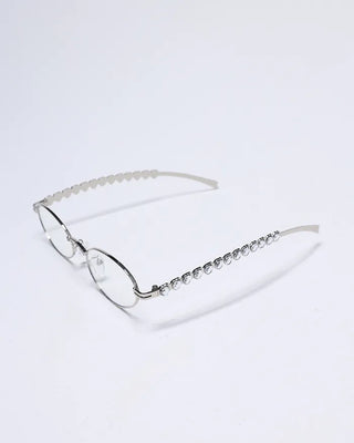 Heart Cubic Stainless Steel UV Glasses