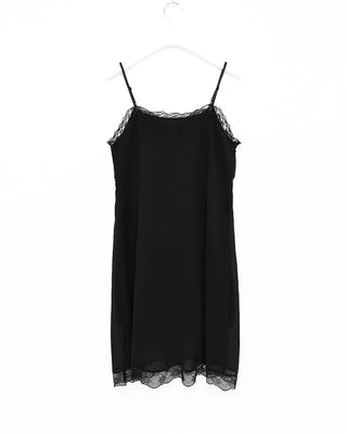 Bust-trace line lingerie dress